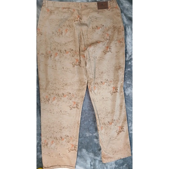 LRL Ralph Lauren  Dry Goods Women's 20 Pants Stretch Spandex Equestrian All Over - Picture 5 of 12